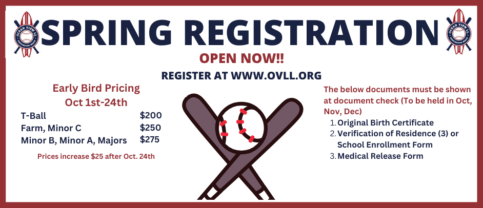 Spring Registration is Open